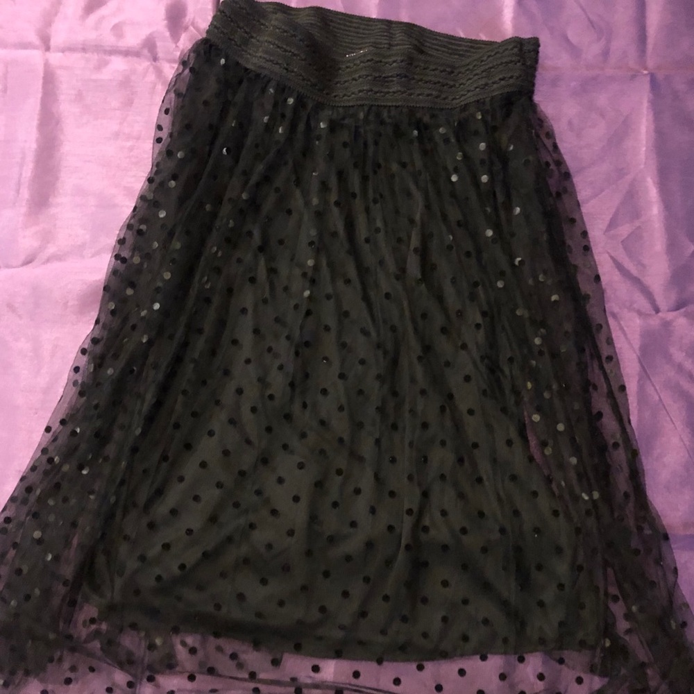 Black skirt